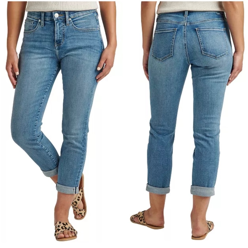 JAG Carter Relaxed Mid Rise Girlfriend Jeans